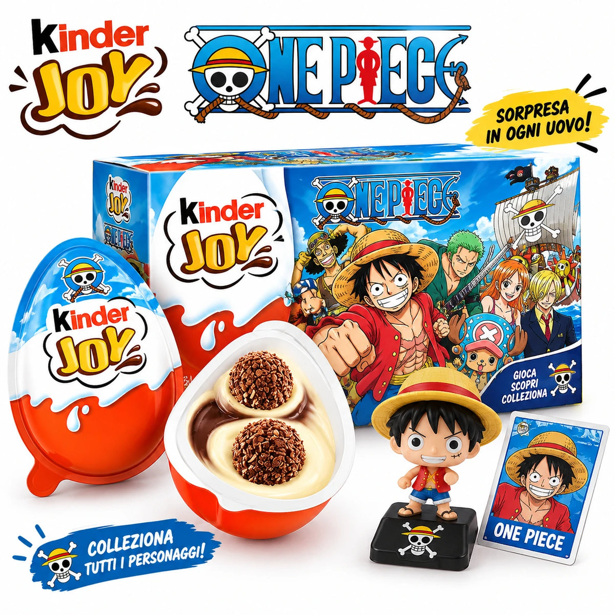 Kinder Joy One Piece – Edizione Speciale