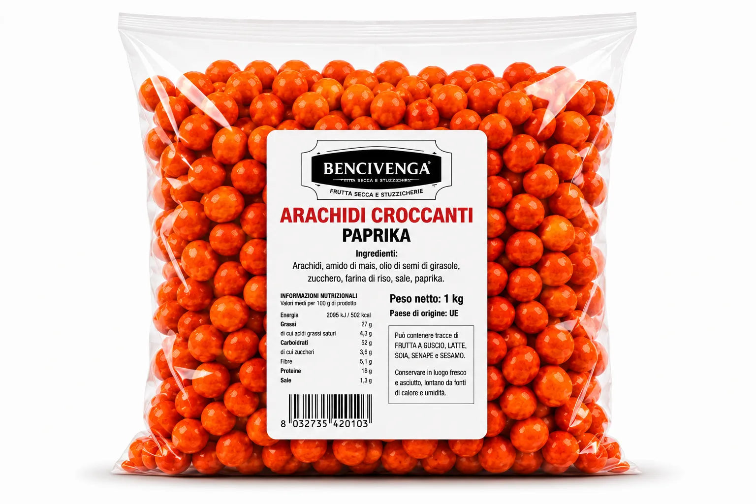 Arachidi Croccanti Paprika