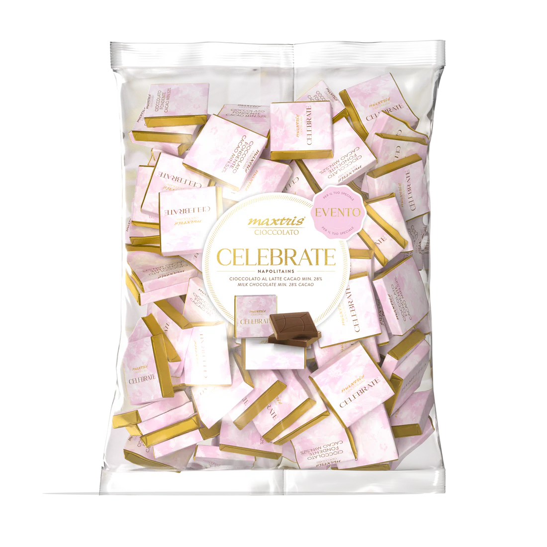 Maxtris Celebrate Rosa – Cioccolatini Napoletani al Latte