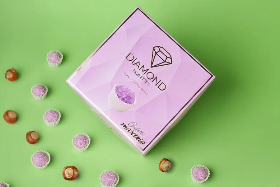 Maxtris Vassoio DIAMOND Noisettes Lilla