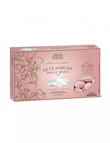 Confetti Maxtris Le Classiche Dolce Sposa Gold Rosa – Mandorla 1 Kg