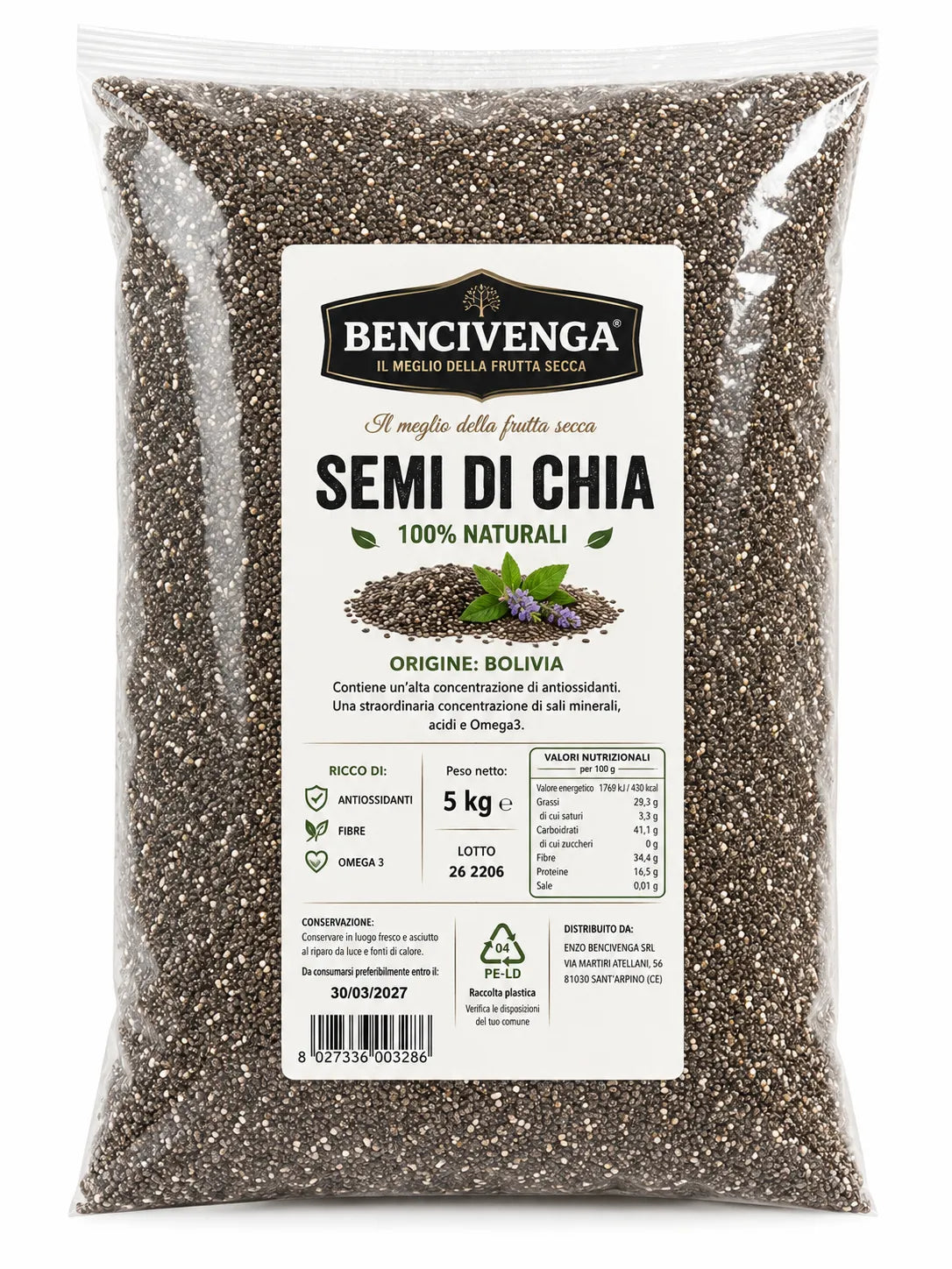 Semi di Chia Naturali