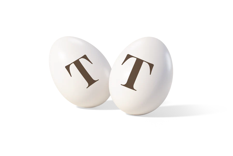 Maxtris Lettere Bianco "T"