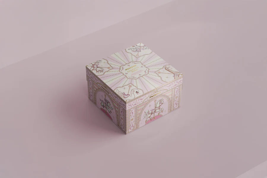 Vassoio Dolce Arrivo Baby Rosa