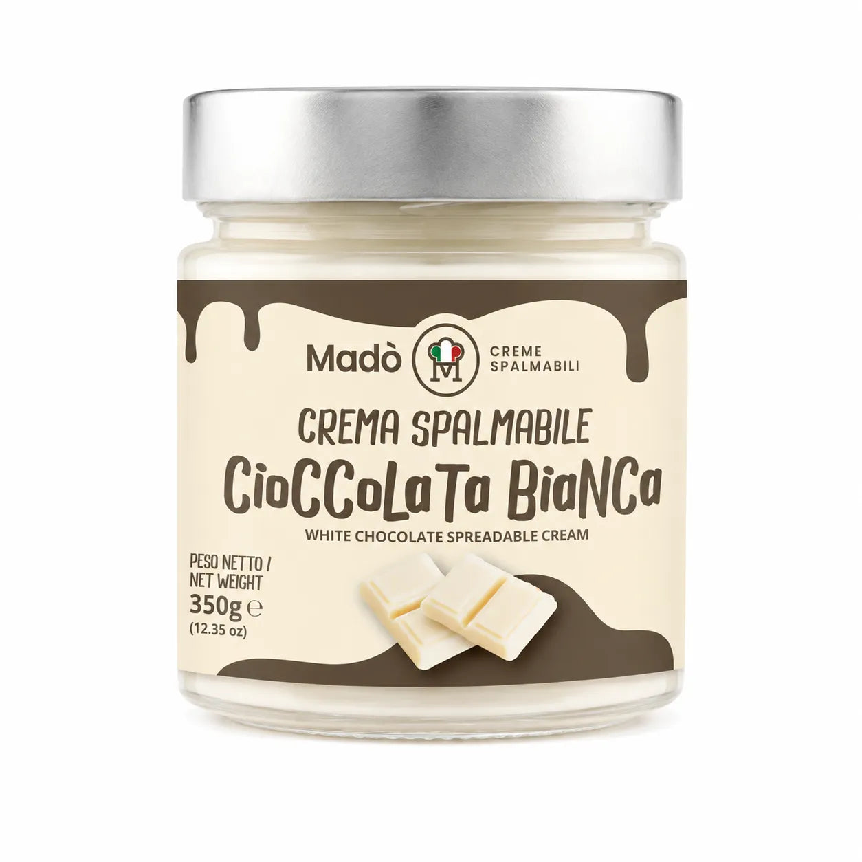 Madò Crema spalmabile "Cioccolata bianca" 350 gr