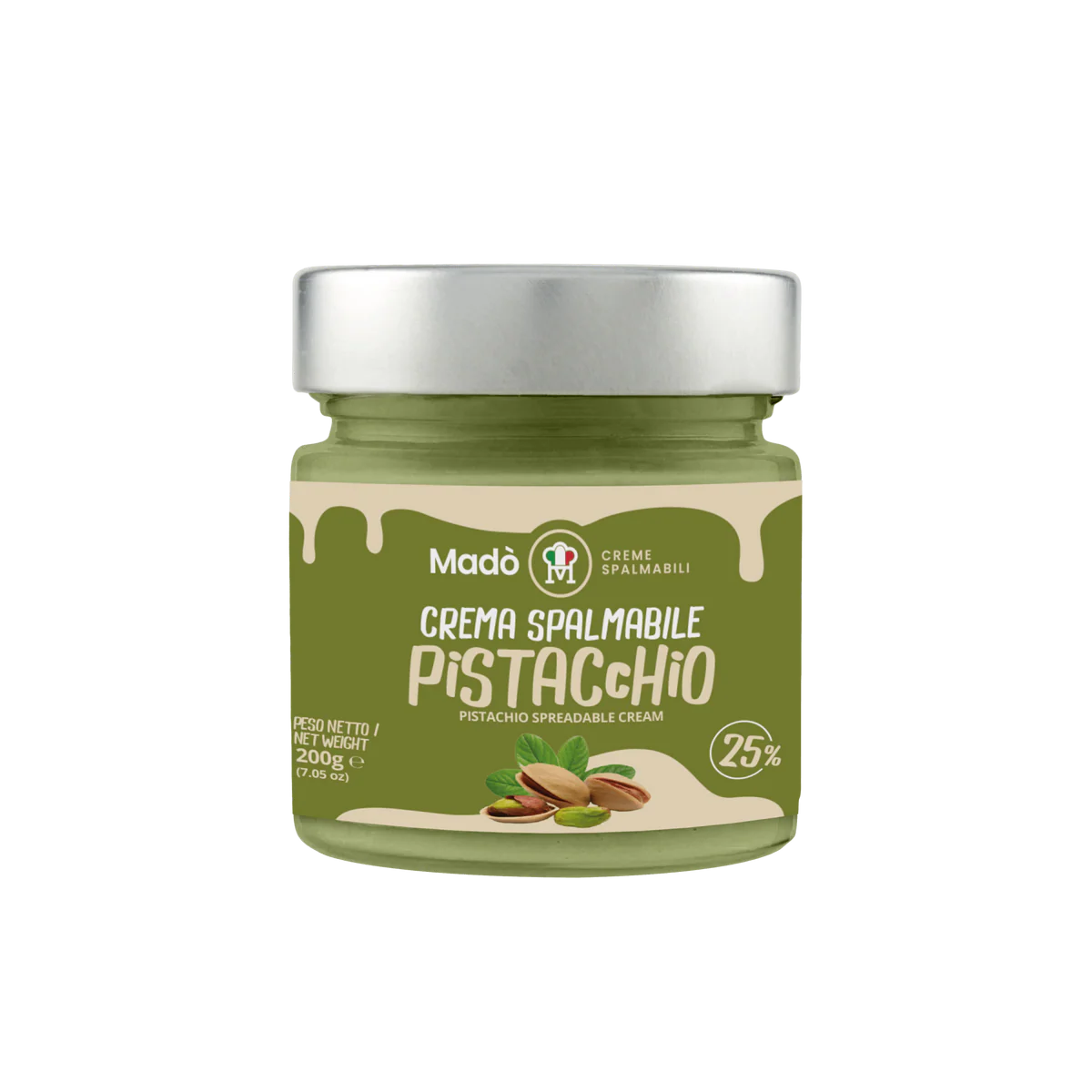 Madò Crema spalmabile "Pistacchiello 25%" 200 gr